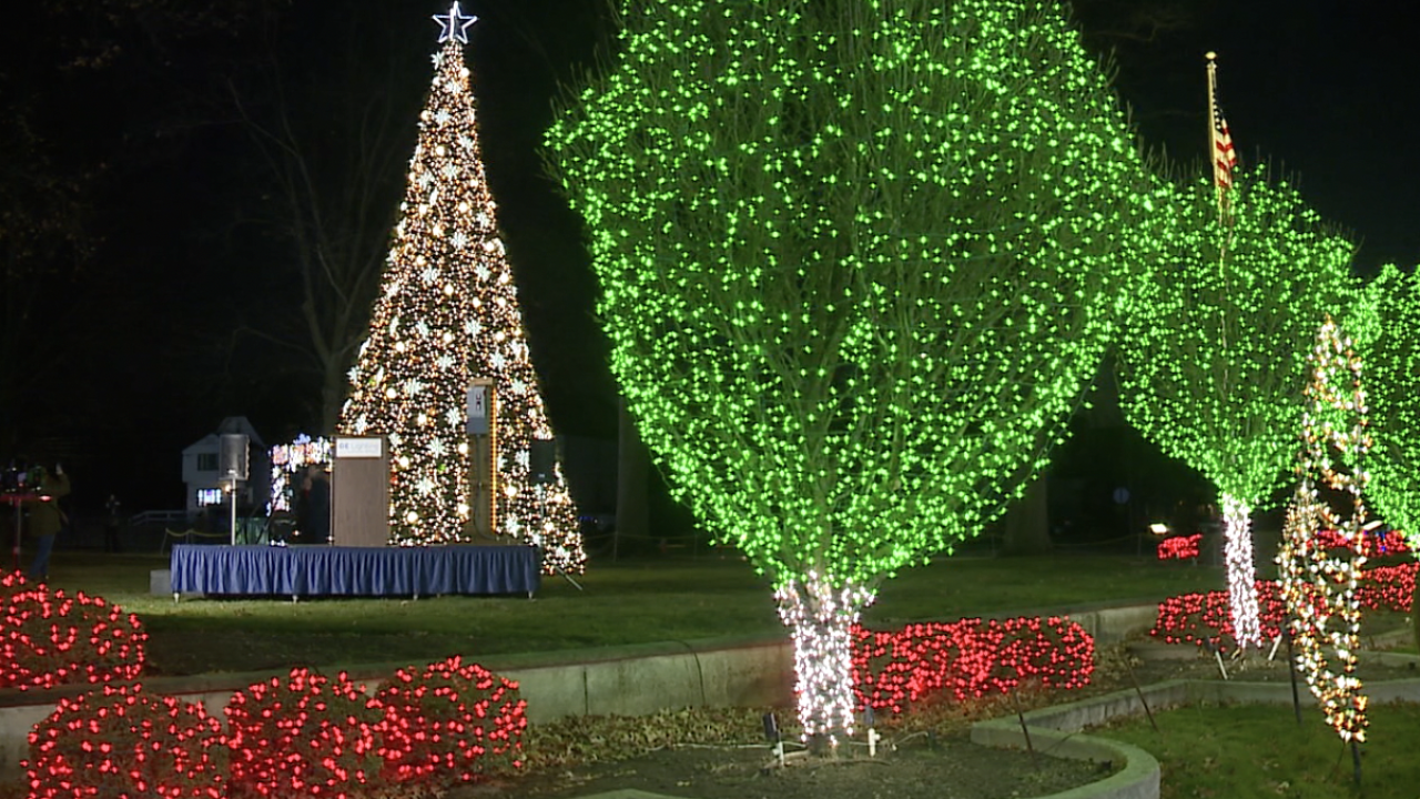 Nela Park Christmas Lights 2025